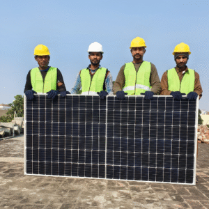 Residential solar panel installation agency